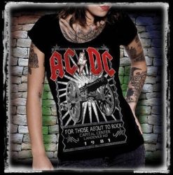 AC/DC: For Those... női póló
