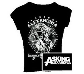 ASKING ALEXANDRIA: Snake női póló  