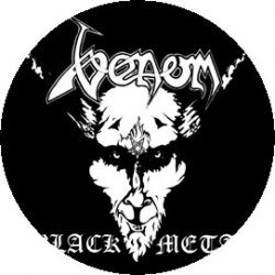 VENOM: Black metal  kitűző