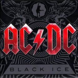 AC/DC: Black Ice felvarró  (9,5x9,5 cm)