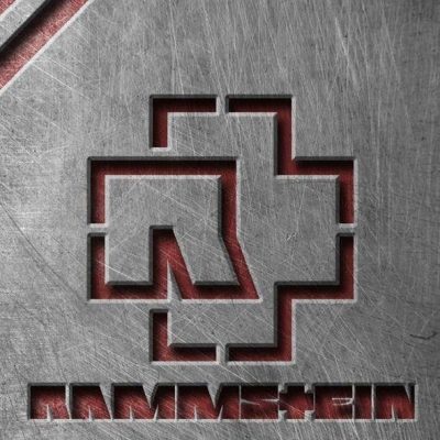 Rammstein - Aufkleber 10x10cm