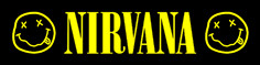 NIRVANA: Logo 2.   felvarró (5x20 cm) 