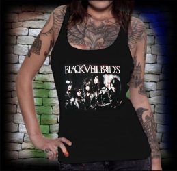 BLACK VEIL BRIDES: Band Foto női trikó