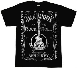  JACK D. ROCK N ROLL póló 