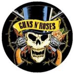 GUNS N ROSES: Logo  kitűző 
