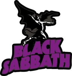 BLACK SABBATH kis felvarró  (hímzett) (RENDELÉSRE)