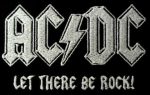   AC/DC: let there be ...kis felvarró (hímzett) (RENDELHETŐ)
