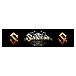 SABATON: logo felvarró (5x20 cm) (RENDELHETŐ)